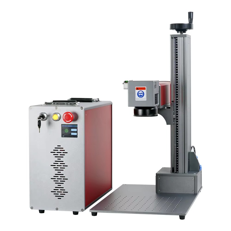 Industrial Laser Engraver For Metal - Mesin Penanda Laser Serat Portabel Mini