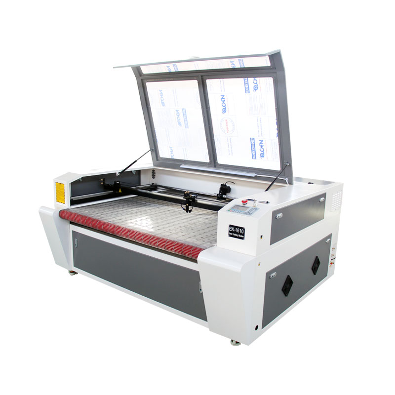Industrial Laser Fabric Cutting Machine - Mesin Pemotong Laser Otomatis 1600*1000 untuk