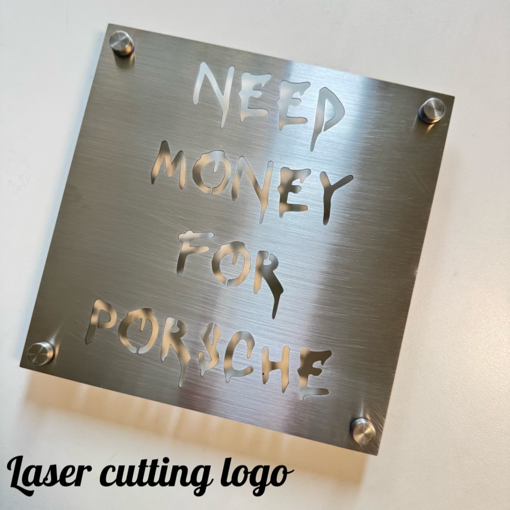 Papan Nama Stainless Steel Mod - Industrial Laser Power ulasan dan harga