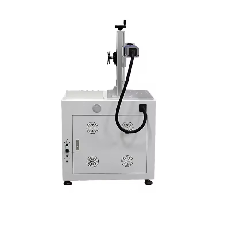 Mesin Penanda Laser Serat 50W  - Industrial Laser Engraver For Metal ulasan dan harga