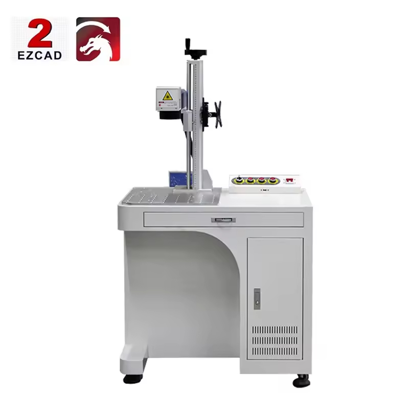 Mesin Penanda Laser Serat 50W  - Industrial Laser Engraver For Metal ulasan dan harga