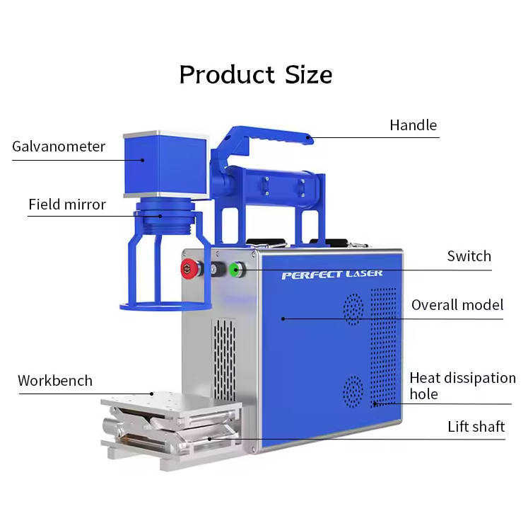 Mesin Penanda Laser Serat S4 2 - Industrial Laser Engraver For Metal ulasan dan harga