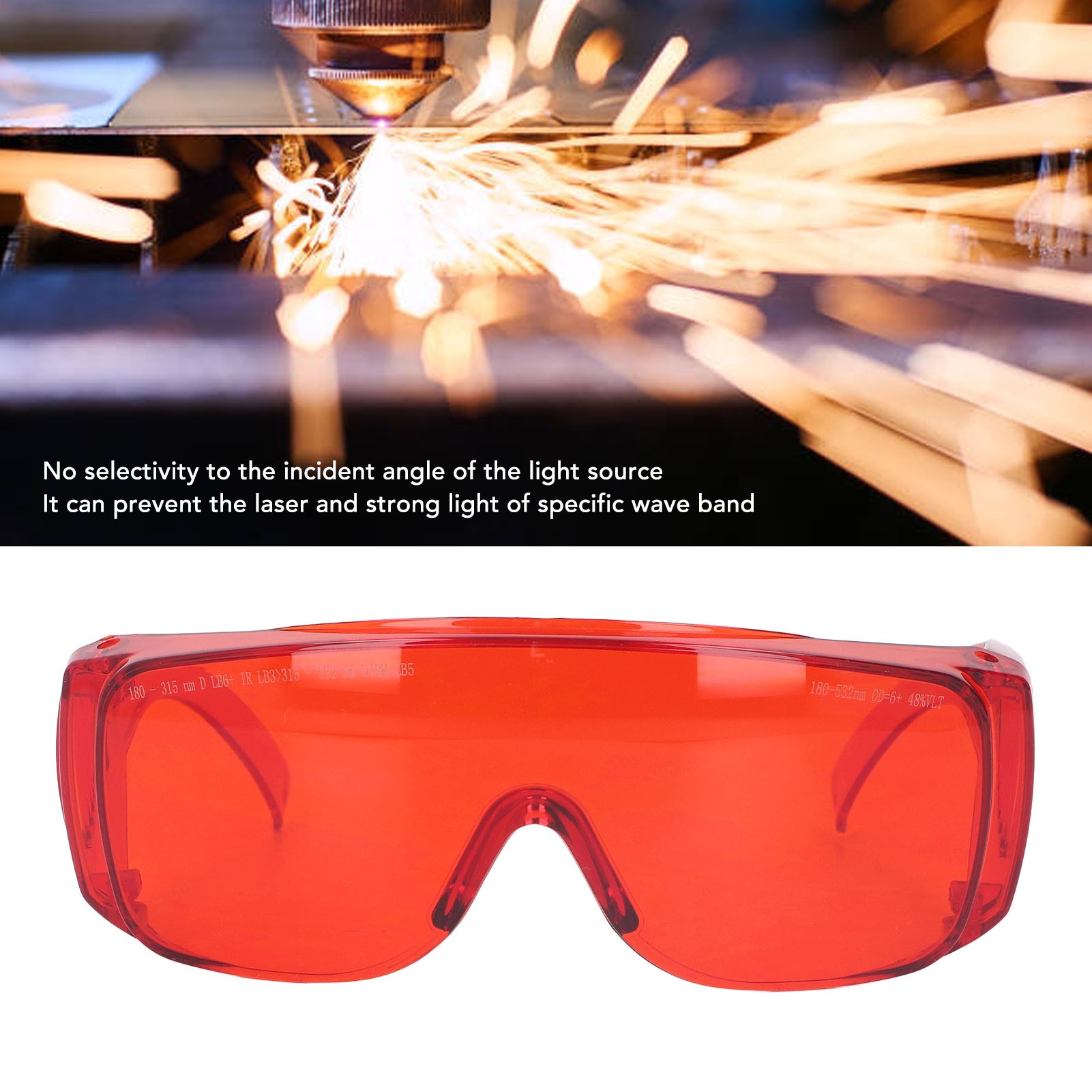Kacamata Laser Merah 180 Hingg - Industrial Laser Glasses ulasan dan harga