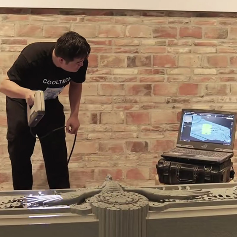 Pemindai Laser 3D Portabel Ind - Industrial Laser Scanner ulasan dan harga