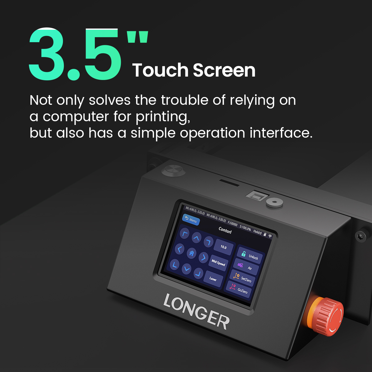 LONGER 20W 10W 5W Pemotong & P - Industrial Laser Engraver For Metal ulasan dan harga